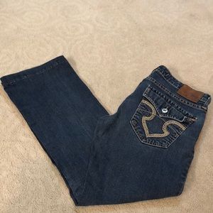 🐴EUC🐴Big Star Remy Low Rise sz 30 regular. Medium wash. Boot cut. No blemishes